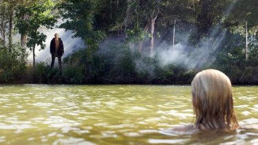 Una scena del film horror Friday the 13th