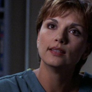 Teryl Rothery interpreta la brillante Dottoressa Janet Fraiser nella serie tv Stargate SG-1
