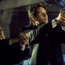 David Duchovny E Gillian Anderson In Una Scena Di Tensione Di X Files 83435