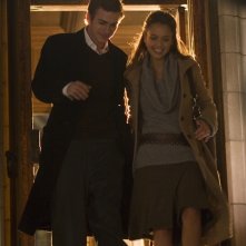 Hayden Christensen e Jessica Alba in una sequenza del film Presunta innocenza