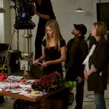 Meg Ryan e la regista Diane English sul set del film The Women