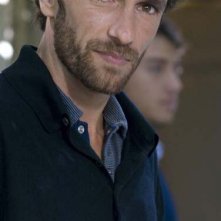 Ignazio Oliva sul set del film La canarina assassinata