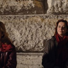Isabella Ferrari e Monica Guerritore in una scena del film Un giorno perfetto