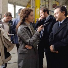 Valerio Mastandrea e Valerio Binasco in una sequenza del film Un giorno perfetto