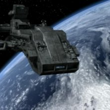 La Prometeo, la prima astronave costruita dai Terrestri viene rubata nell'episodio 'Prometeo' della serie Stargate SG-1