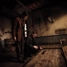 Benoît Magimel in una scena di film Inju, la bête dans l'ombre, di Barbet Schroeder