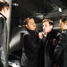 Benoît Magimel in una sequenza del thriller Inju, la bête dans l'ombre diretto da Barbet Schroeder