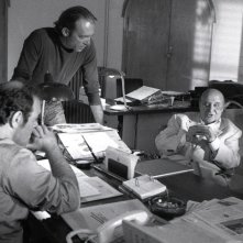 Domenico Fortunato, Luca Ward e Luis Molteni sul set di Animanera
