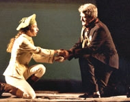 Giuseppe e Micol Pambieri in Ifigenia in Aulide