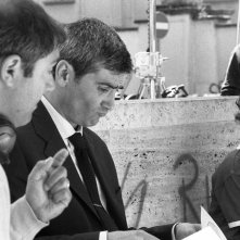 Il regista Raffaele Verzillo, Antonio Friello e Luigi Santoro sul set del film Animanera