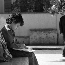 Luigi Santoro e Antonio Friello sul set del film Animanera