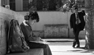 Luigi Santoro e Antonio Friello sul set del film Animanera