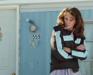 Melissa Leo interpreta Ray Eddy nel film Frozen River