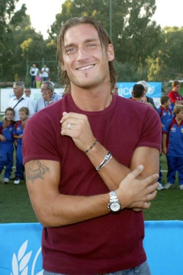 Il capitano della Roma, Francesco Totti