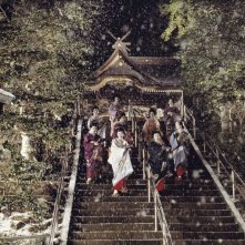 Una scena di gruppo del film Inju, la Bête dans l'ombre