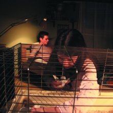 Mattia De Gasperis e Michela Cova in una scena del film Il primo giorno d'inverno