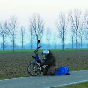 Una scena del film Il primo giorno d'inverno diretto da Mirko Locatelli