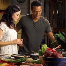 Alexis Bledel e Jesse WIlliams in una sequenza di The Sisterhood of the Traveling Pants 2