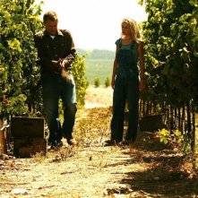 Bill Pullman e Rachael Taylor in una scena del film Bottle Shock