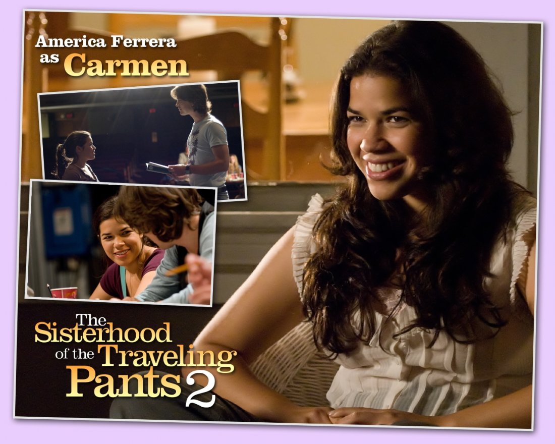 Un Wallpaper Di The Sisterhood Of The Traveling Pants 2 Con America Ferrera 84626