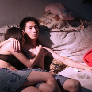 Una scena del film Huanggua