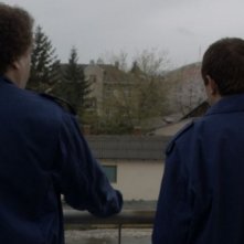 Una scena del film The Nightguards