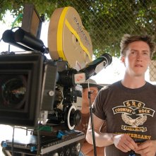 Il regista David Gordon Green sul set del film Strafumati