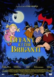 La locandina italiana di Tiffany e i 3 briganti