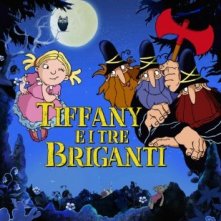 La locandina italiana di Tiffany e i 3 briganti