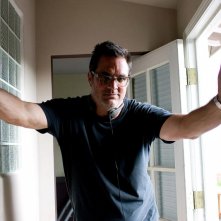 Il regista Mark Pellington sul set del film Henry Poole is Here