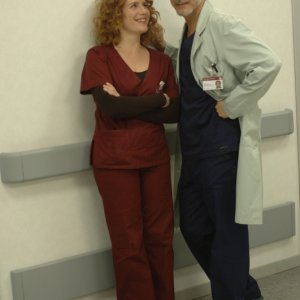 Daniela Scarlatti e Cesare Bocci in una scena di Terapia d'urgenza