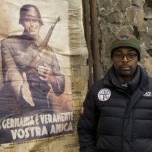 Il regista Spike Lee sul set di Miracolo a S. Anna