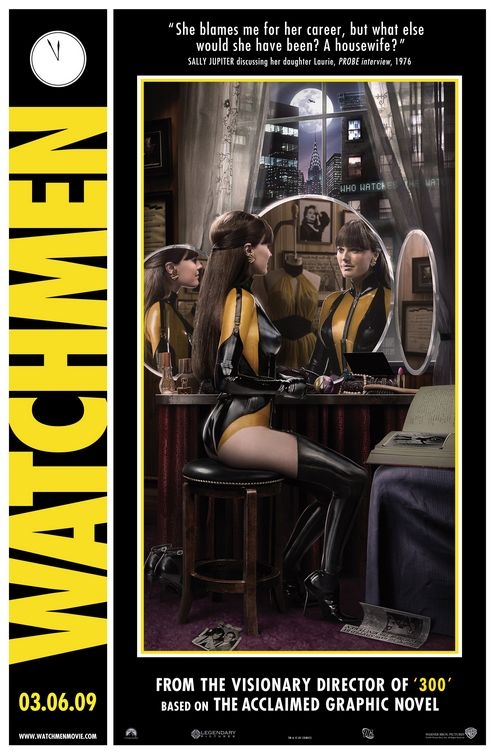 Comicon Poster Per Watchmen Sally Jupiter 85281