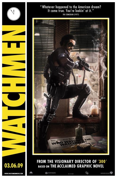 Comicon Poster Per Watchmen The Comedian 85282