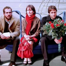 Ryan Reynolds, Emily Mortimer e Stuart Townsend in una scena del film Chaos Theory