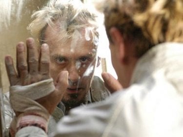 Robert Knepper nel ruolo del viscido e inquietante T-Bag nella serie Prison Break, episodio: La sfida continua