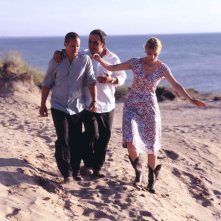 Benno Fürmann, Nina Hoss e Hilmi Sözer in una scena del film Jerichow