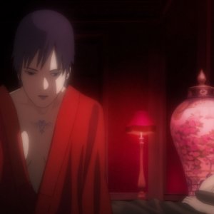 Una scena del film The Sky Crawlers