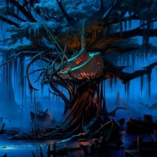 Un'immagine del film d'animazione The Princess and the Frog