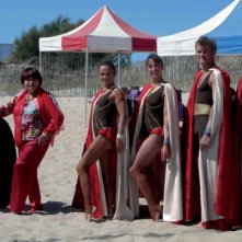 Agnès Varda in una sequenza del documentario Les Plages d'Agnès