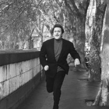 Domenico Modugno in una scena del film Tutto è musica