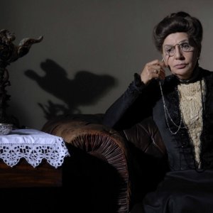 Una scena del film Puccini e la fanciulla