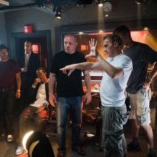 Guy Ritchie sul set di Rocknrolla