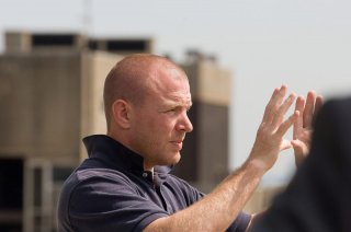 Il regista Guy Ritchie sul set di Rocknrolla