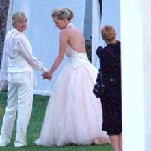 Le prime immagini delle nozze di Ellen DeGeneres e Portia De Rossi