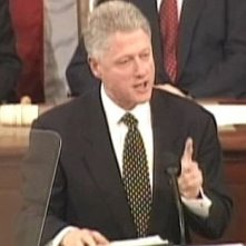 Bill Clinton in un'immagine del documentario I.O.U.S.A.