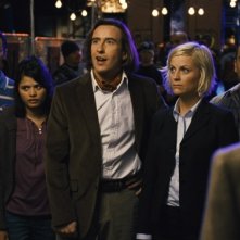 Michael Esparza, Melonie Diaz, Steve Coogan, Amy Poehler e Joseph Julian Soria in una scena del film Hamlet 2.