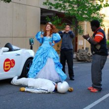 Nicole Parker, Matt Lanter e G. Thang in una scena del film Disaster Movie