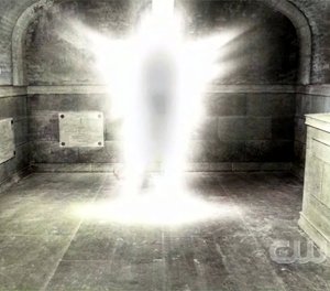 Un apparizione 'divina', una sorta di angelo vendicatore nell'episodio 'Houses of the Holy' della serie Supernatural
