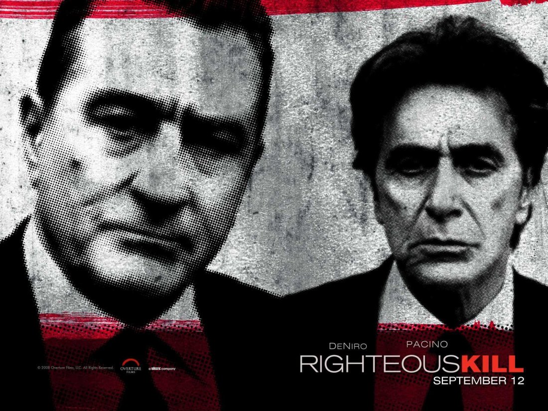 Un Wallpaper Del Film Sfida Senza Regole Righteous Kill Con Robert De Niro E Al Pacino 86323